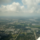 Sobrevolando Tampa, al oeste de Florida.